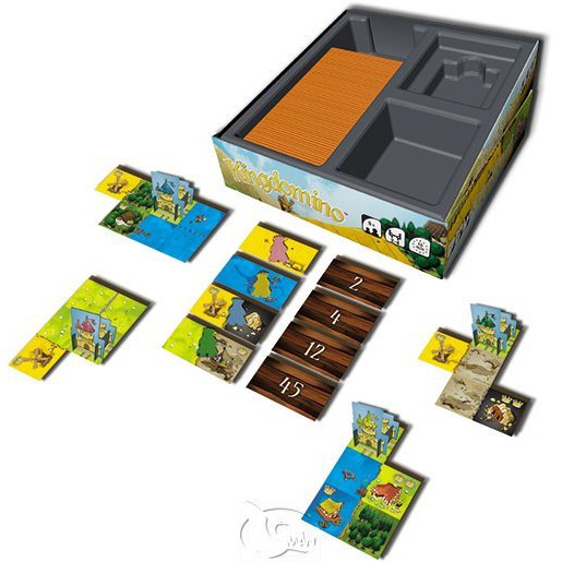 多米諾王國 KINGDOMINO 繁體中文版 高雄龐奇桌遊