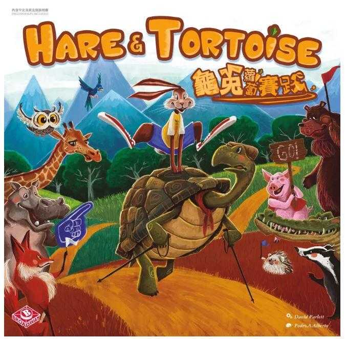 龜兔蘿蔔賽跑 Hare and Tortoise 繁體中文版 高雄龐奇桌遊