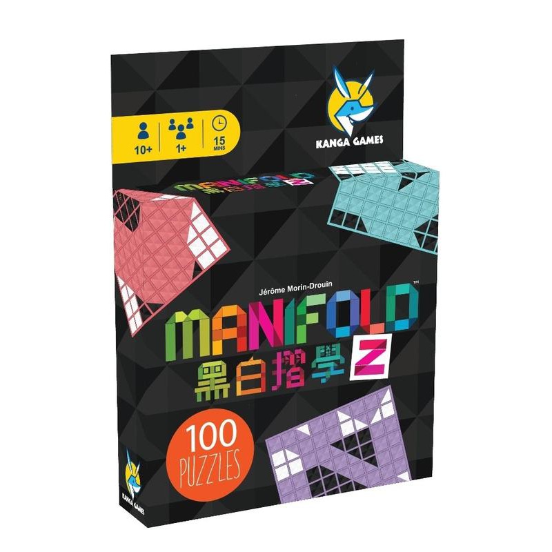 黑白摺學2 Manifold 2 繁體中文版 單人桌遊 高雄龐奇桌遊