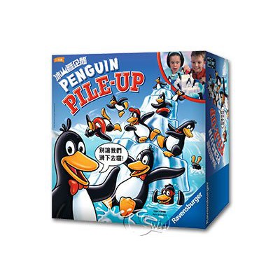 冰山疊企鵝 Penguin pile-up 繁體中文版 高雄龐奇桌遊