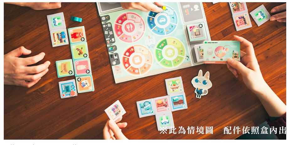 記帳城市 FORTUNE CITY 桌上遊戲 繁體中文版 高雄龐奇桌遊