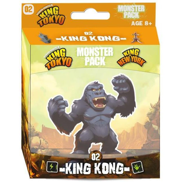 東京之王/紐約之王 怪物包 金剛 Monster Pack King Kong 英文版 高雄龐奇桌遊