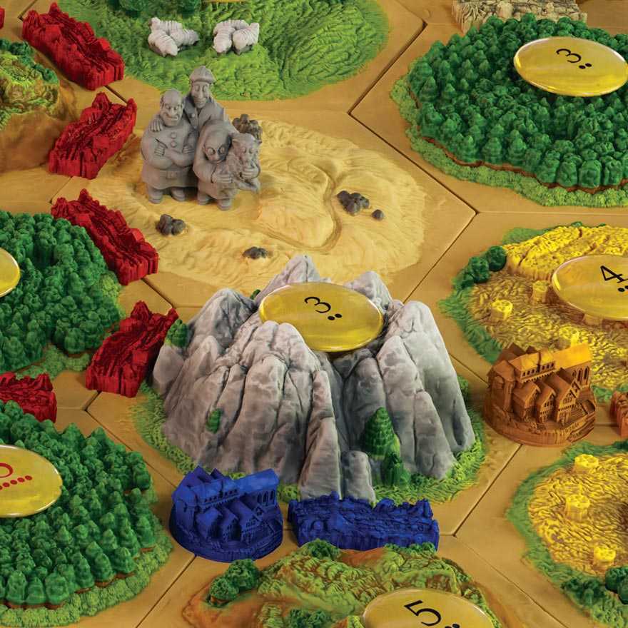 卡坦島 3D版 CATAN 3D 繁體中文版 高雄龐奇桌遊