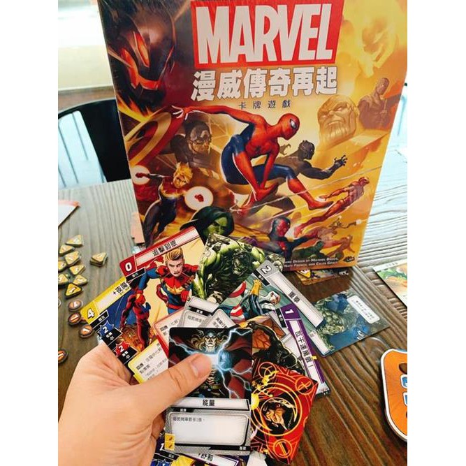 漫威傳奇再起 Marvel Champions 繁體中文版 高雄龐奇桌遊