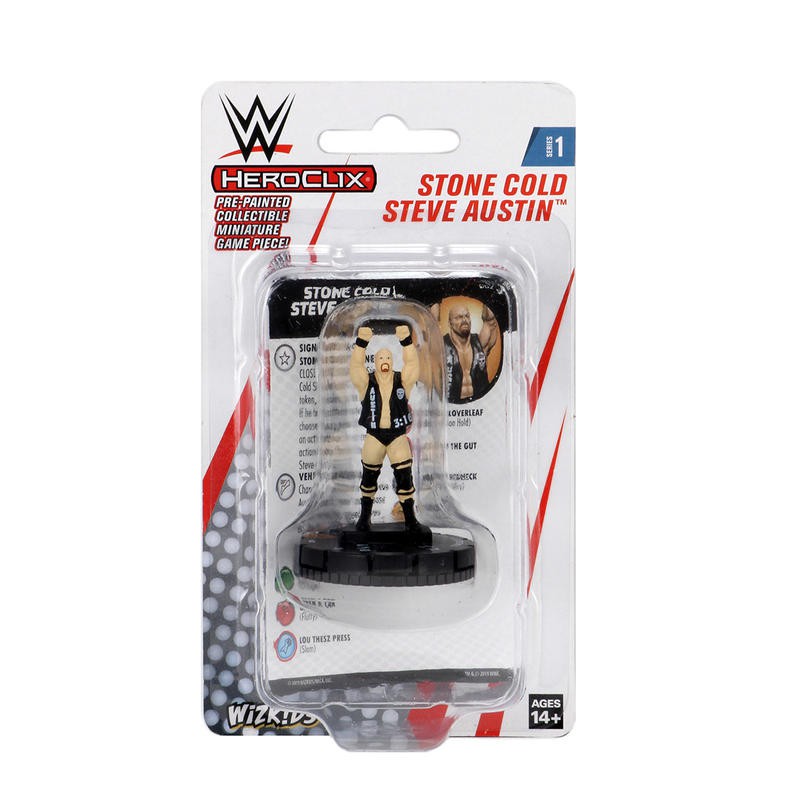 反轉英雄 WWE 美國職業摔角 Stone Cold Steve Austin HEROCLIX 高雄龐奇桌遊