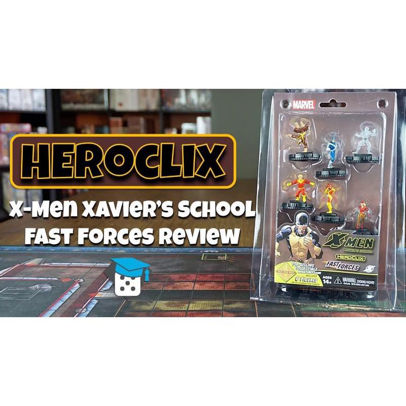 反轉英雄 X教授學院 系列快速成軍包 X-Men Xavier’s School HEROCLIX 高雄龐奇桌遊