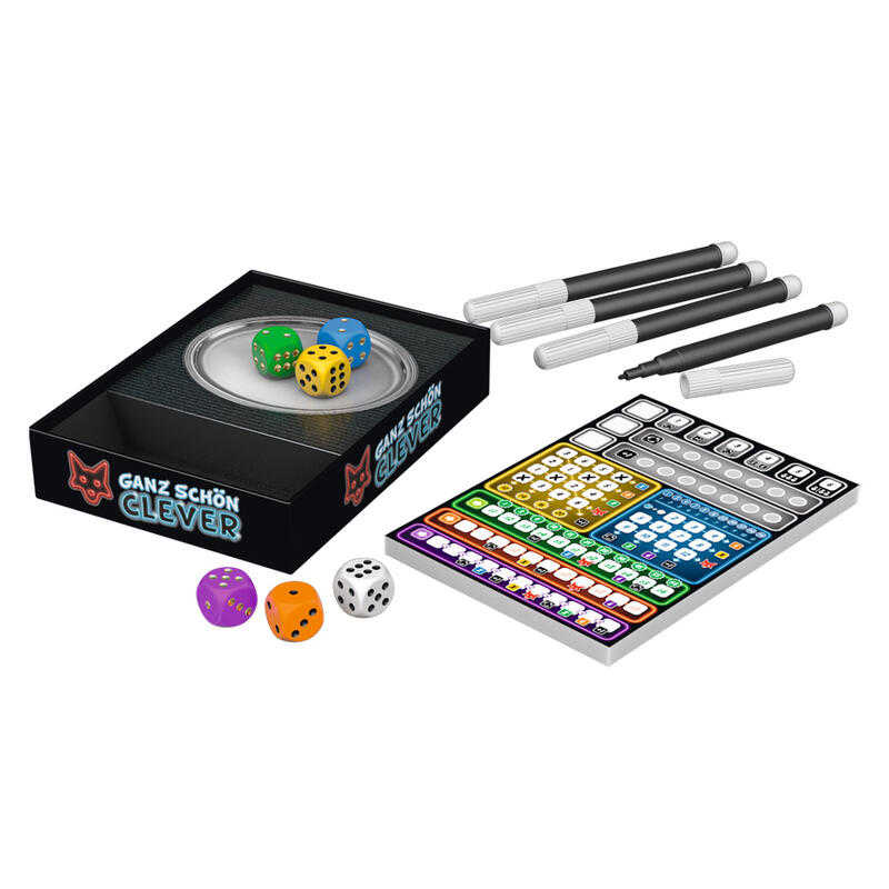 絕頂聰明 GANZ SCHÖEN CLEVER 繁體中文版 高雄龐奇桌遊