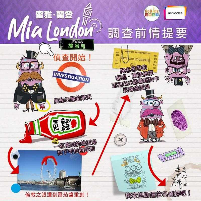 蜜雅蘭登 Mia London 繁體中文版 高雄龐奇桌遊