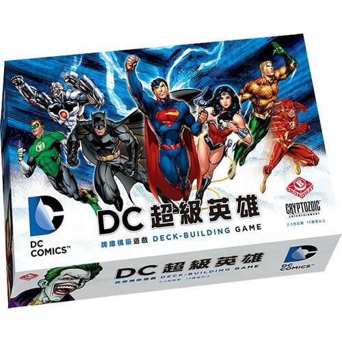 DC 超級英雄 DC Comics Deck-Buliding Game 繁體中文版 高雄龐奇桌遊