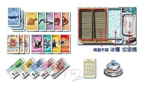 一網打盡 Cash a Catch 繁體中文版 高雄龐奇桌遊