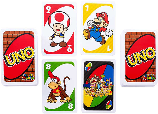 UNO瑪利歐 UNO Super Mario 美泰兒官方正版 高雄龐奇桌遊