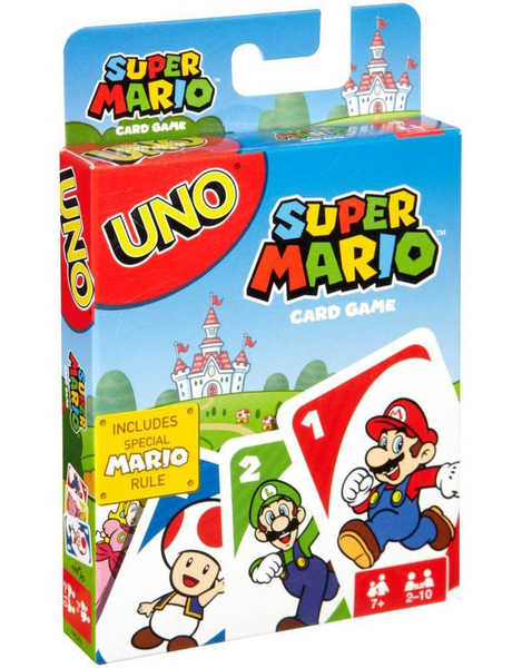 UNO Super Mario 超級瑪莉 馬力歐版 uno 美泰兒官方正版 高雄龐奇桌遊