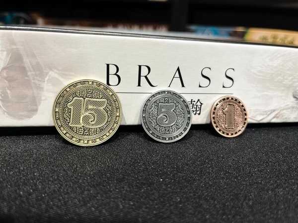 工業革命 伯明翰 金屬幣版 Brass 繁體中文版 高雄龐奇桌遊