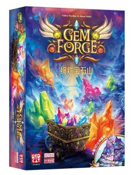 絢爛寶石山 GEM FORGE 簡體中文版 高雄龐奇桌遊