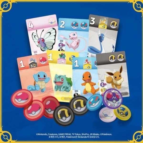 璀璨寶石 寶可夢版 Splendor pokemon 韓文版 高雄龐奇桌遊