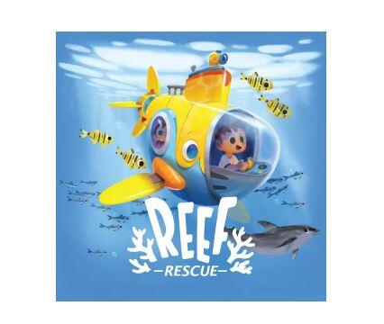 拯救太平洋 Reef 英文版附中文說明書 高雄龐奇桌遊