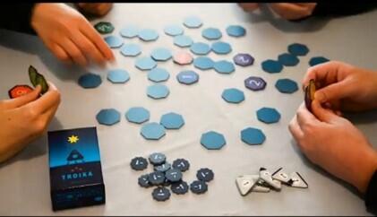 三思而行 Troika 日文版附繁體中文說明書 OINK日本系列桌遊 高雄龐奇桌遊