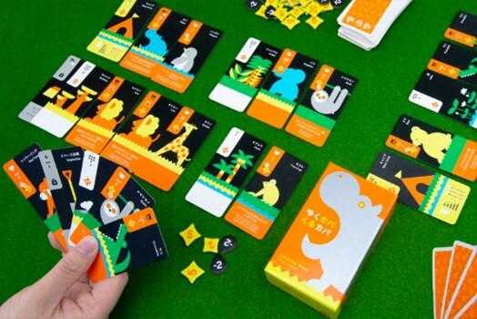 動物荒友會 Moving wild 日文版附繁體中文說明書 OINK日本系列桌遊 高雄龐奇桌遊