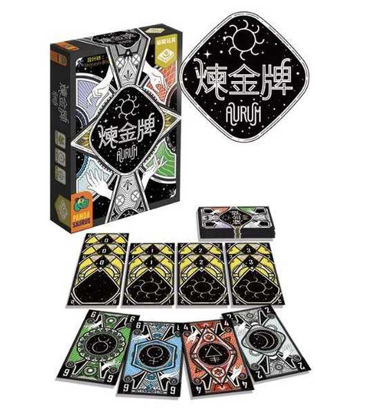 煉金牌 Aurum 繁體中文版 高雄龐奇桌遊