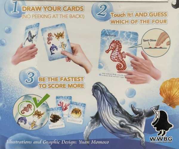 好樂牌 海洋版本 英文版 不需語言 高雄龐奇桌遊