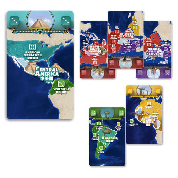 帝國爭霸 IMPERA 繁體中文版 高雄龐奇桌遊