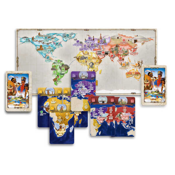 帝國爭霸 IMPERA 繁體中文版 高雄龐奇桌遊