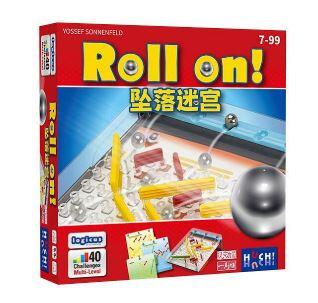 墜落迷宮 ROLL ON 簡體中文版 培養程式設計思維 高雄龐奇桌遊