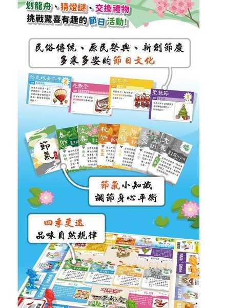 大富翁 四季節慶之旅 繁體中文版 高雄龐奇桌遊