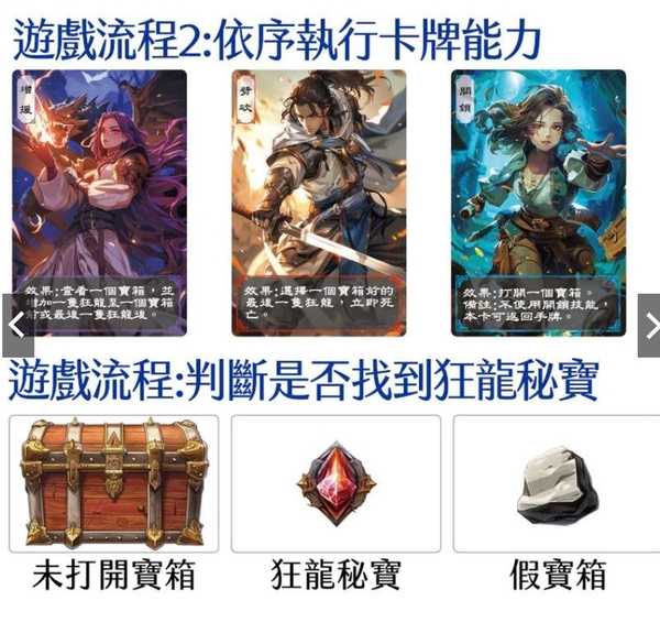 狂龍秘寶 繁體中文版 高雄龐奇桌遊