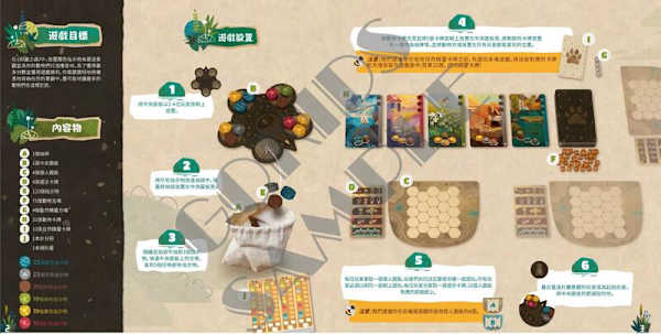 和諧之森 Harmonies 繁體中文版 高雄龐奇桌遊