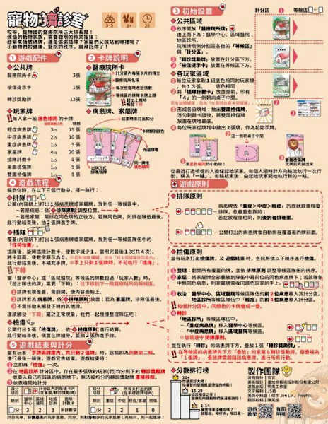 寵物擠診室 Treat or Cheat 繁體中文版 高雄龐奇桌遊