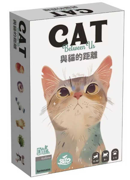 與貓的距離 Cat between us 繁體中文版 高雄龐奇桌遊