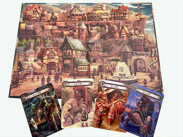 異世界豪商 Different World Merchant 繁體中文版 高雄龐奇桌遊