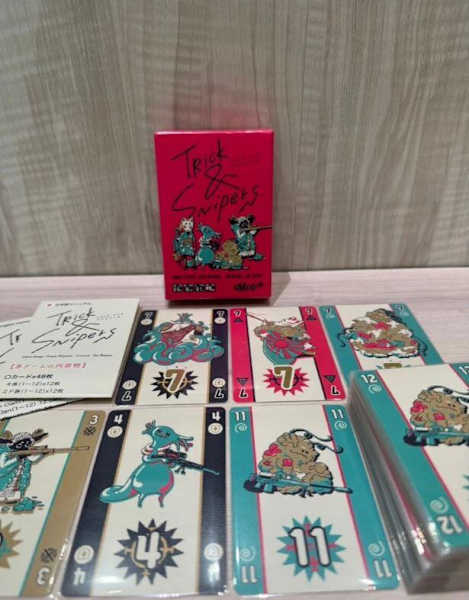 狙擊手 Trick \u0026 Snipers 日文版附繁體中文說明書 高雄龐奇桌遊