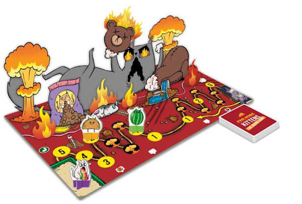 爆炸貓桌遊版 Exploding Kittens The Board Game 繁體中文版 高雄龐奇桌遊