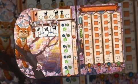 京都喵影 Kyoto No Neko 繁體中文版 高雄龐奇桌遊