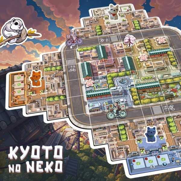 京都喵影 Kyoto No Neko 繁體中文版 高雄龐奇桌遊