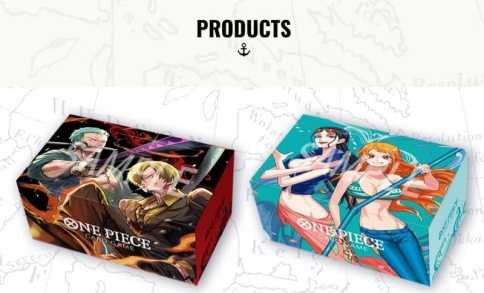 海賊王 航海王 官方收藏盒 索隆\u0026香吉士 娜美＆羅賓 兩款一組 高雄龐奇桌遊