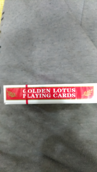 Golden Lotus 撲克牌 質感超優 超耐用 紙牌