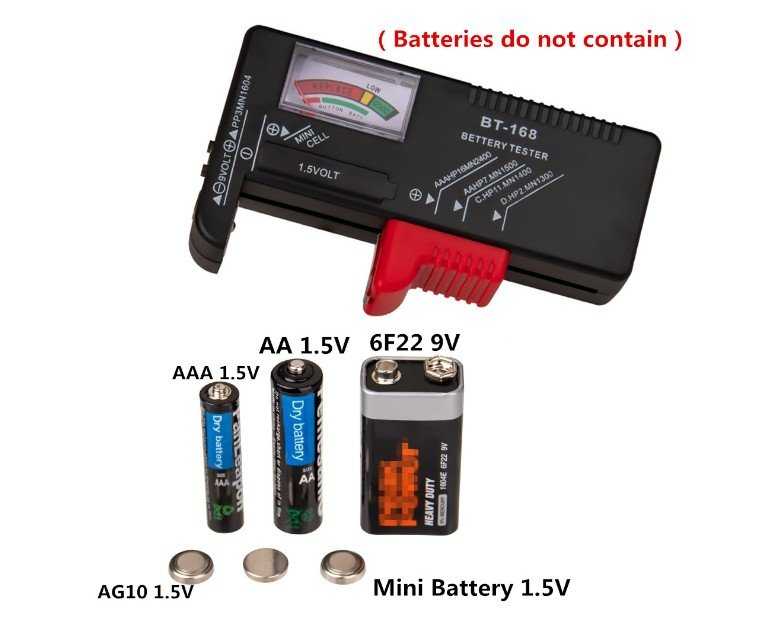 電池測試儀 BT-168D 指針式 電池測試器 螢幕顯示 電子測電器 1.5V 9V 電池 電力測試 電量測試