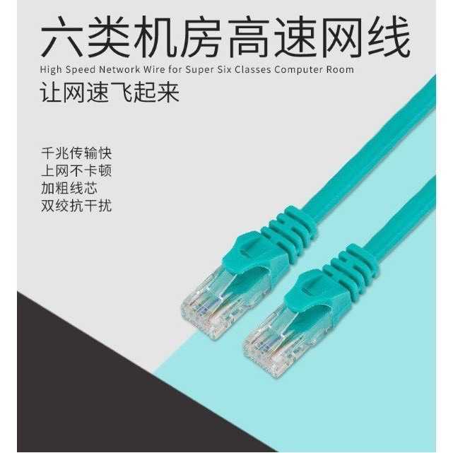 CAT.6 高速 網路線 純銅芯鍍金接頭 1.5M CAT6 極速網路線 1000MB 高速寬頻用【森森機具 保固一年】