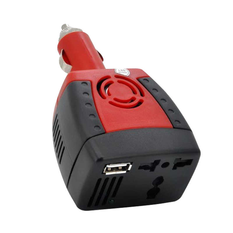 車充 快速車充 車用 150W 汽車電源轉換器110V充電 USB2.1A快速車充~2合1全功能電路保護