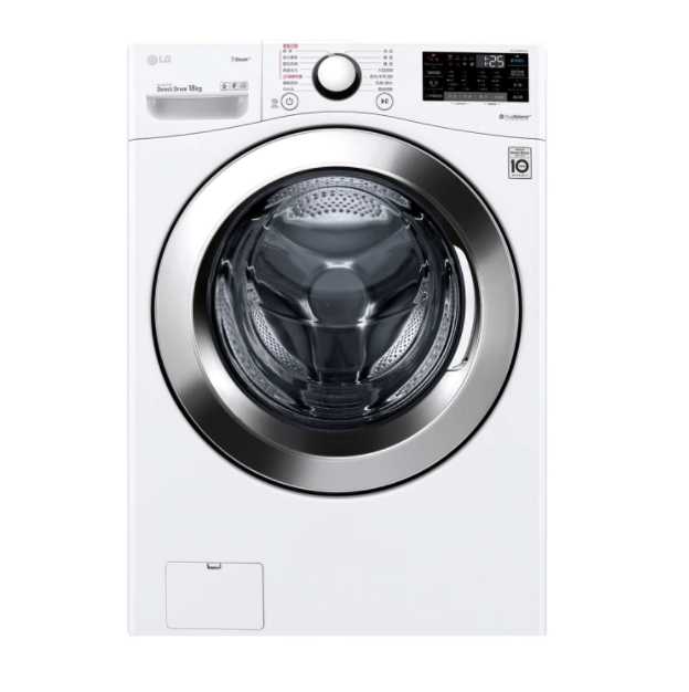 東洋電器行(請議價) LG WiFi滾筒洗衣機(蒸洗脫) WD-S18VCW冰磁白 / 18公斤