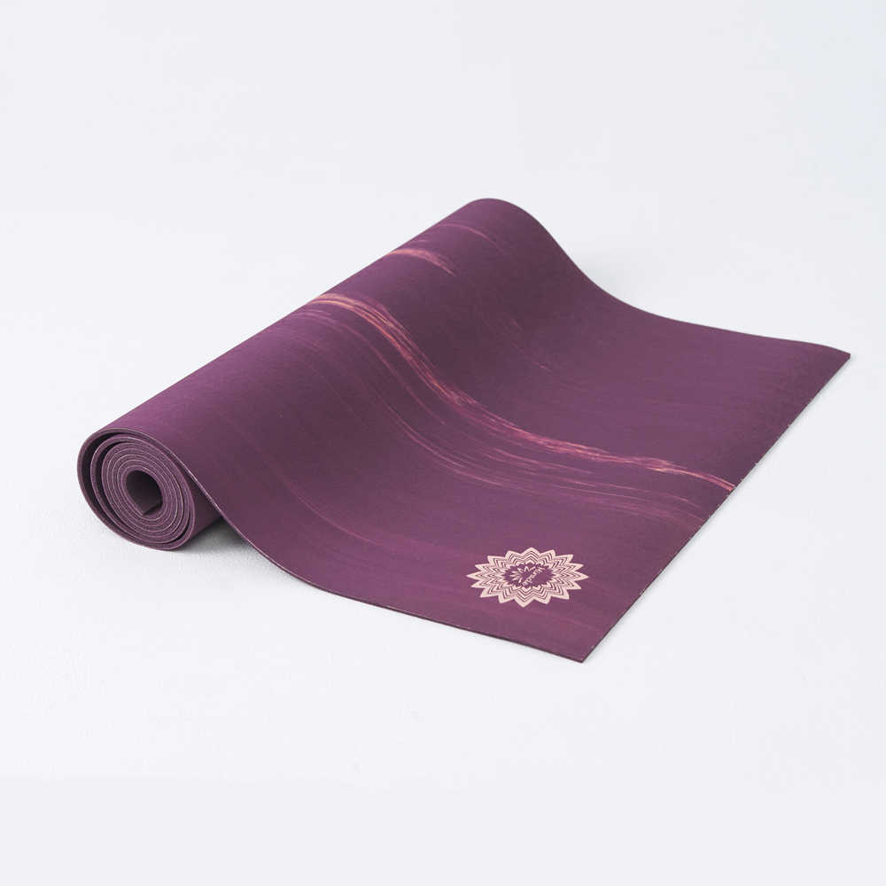 Lotus 專業型入定式天然橡膠瑜珈墊 4.5mm 贈專屬收納背袋