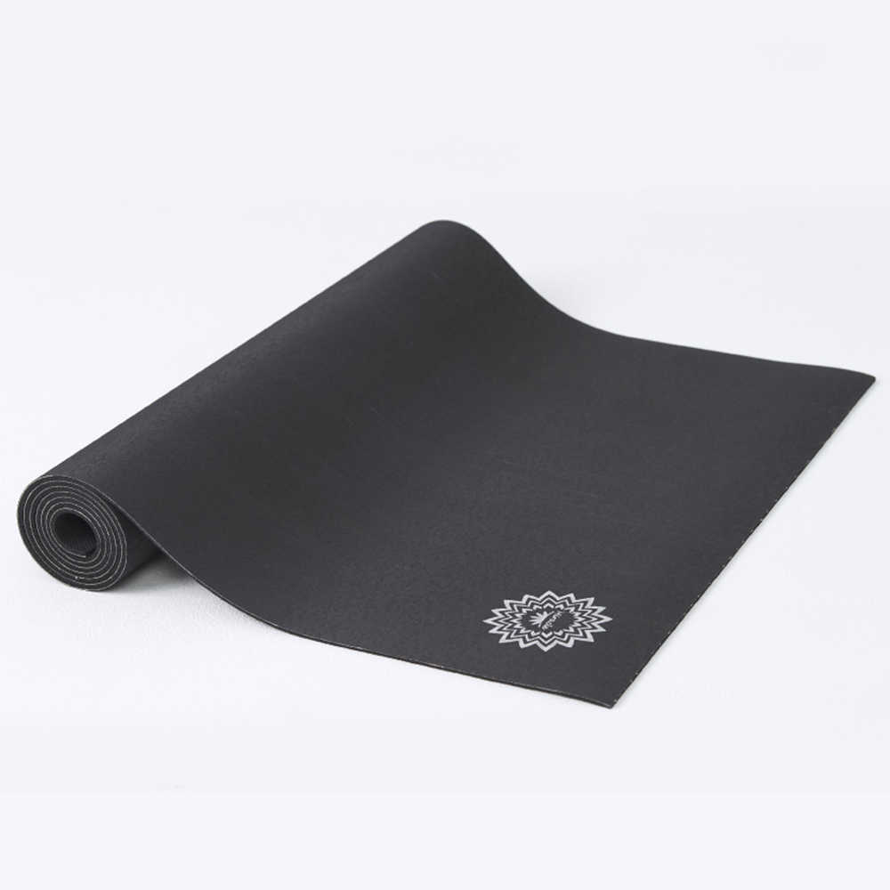 Lotus 專業型入定式天然橡膠瑜珈墊 4mm 贈專屬收納背袋