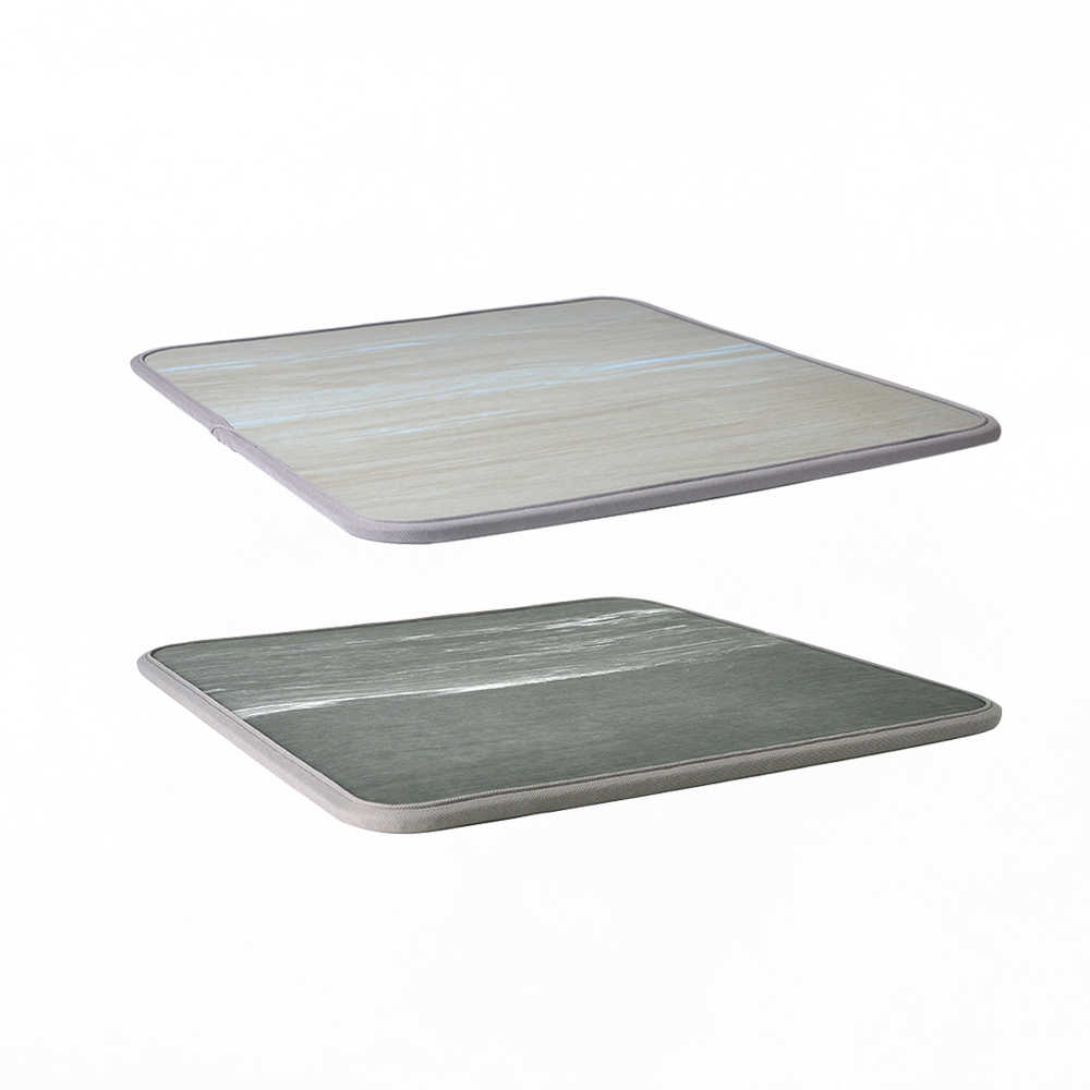 【LOTUS】2件組 台灣製避震緩衝超慢跑墊 55.5x55.5x1.2公分+運動毛巾