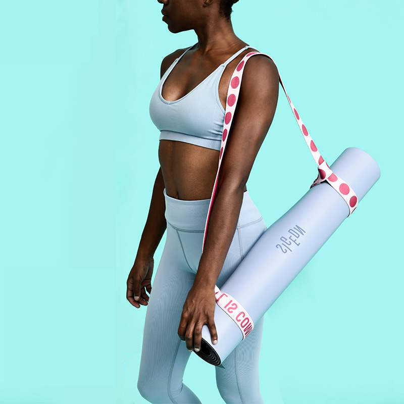 Lotus 乾溼止滑專業型加長加寬天然橡膠中位縣瑜珈墊 5mm 贈專屬收納背袋