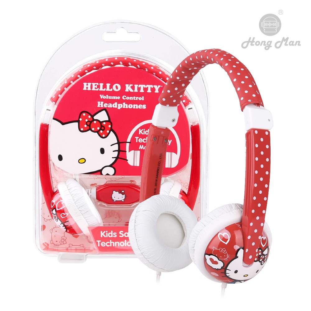 【Sanrio三麗鷗】正版授權 多款 兒童耳機 Hello Kitty 美樂蒂 雙子星 布丁狗 Sparrow Kids 大耳狗