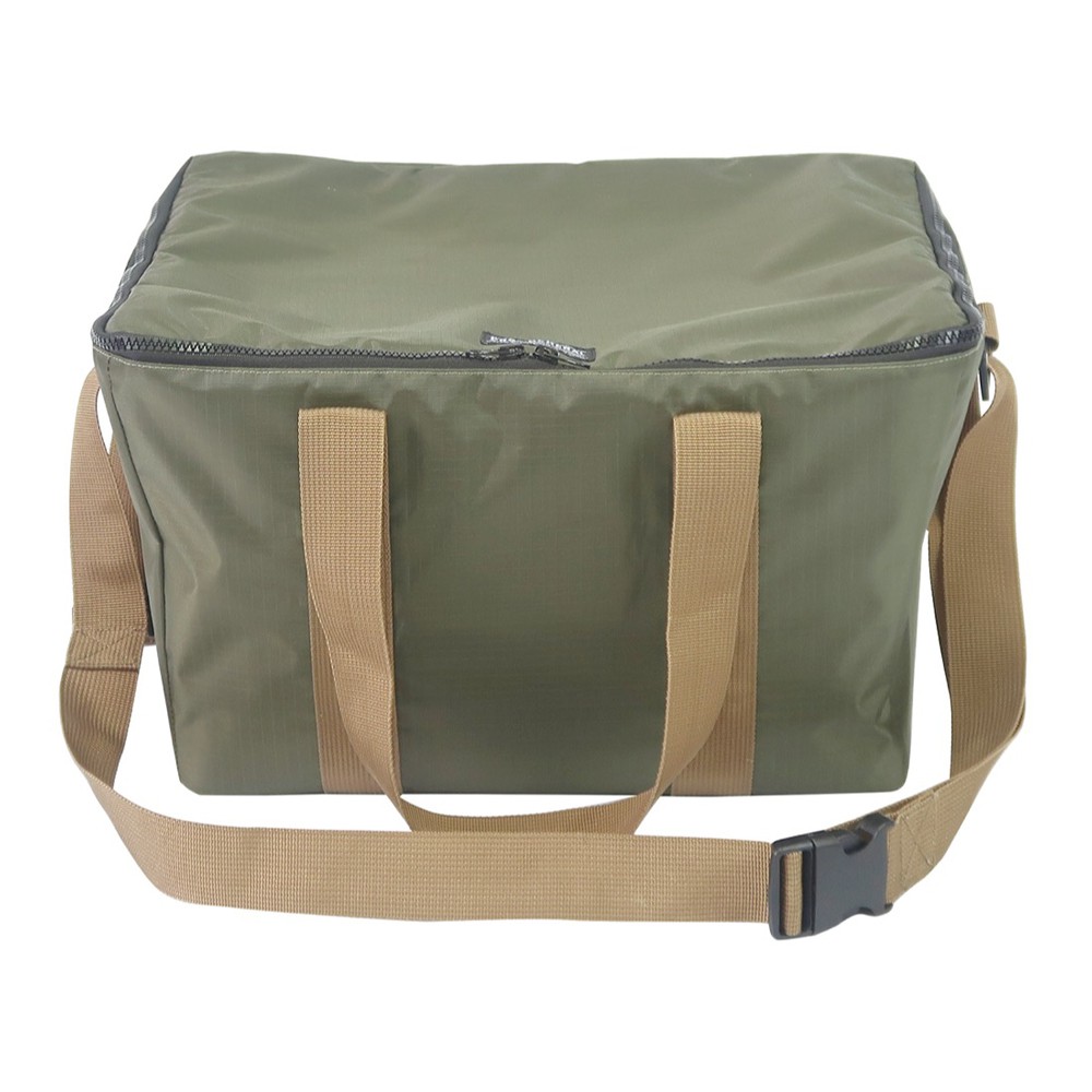 POST GENERAL–可折疊立體方型保冷保溫袋 【露戰隊】 橄欖綠