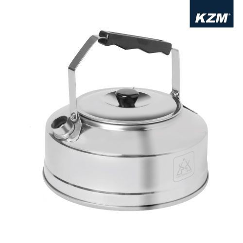 KAZMI SUS304 18/8 超輕量不鏽鋼茶壺0.8Ｌ K3T3K045  燒水壺 泡茶 泡咖啡 【露戰隊】